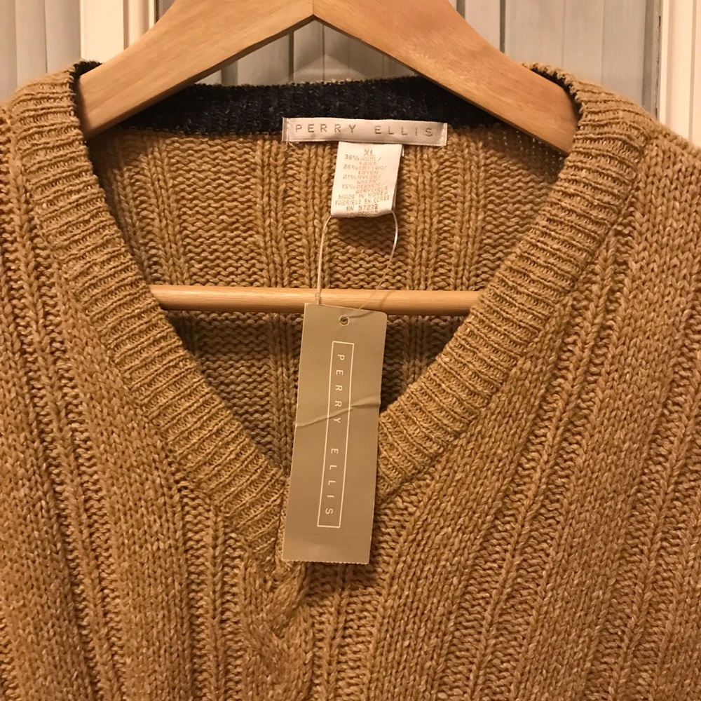 Perry Ellis Sweater Men Size XL , New with tags